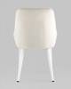Кресло Stool Group Диана MC101-2 KD HLR-2 велюр кремовый (ножки белые) фото 5