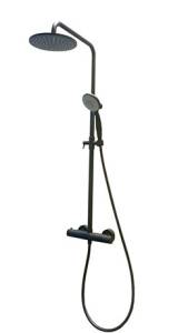 Душевая стойка термостатическая Fiore Fiore Kevon Black Matt 44NN0932 черный