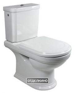 Чаша для унитаза-компакта Villeroy&Boch Hommage 6662 10R1 alpin