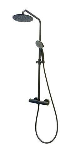 Душевая стойка термостатическая Fiore Fiore Kevon Black Matt 44NN0932 черный