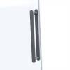 Душевая дверь Vincea Como Soft VDS-1CS130CLGM профиль вороненая сталь, стекло прозрачное, 130x195 фото 5