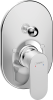 Смеситель для ванны с душем Hansgrohe Rebris S 72448000 С ВНУТРЕННЕЙ ЧАСТЬЮ, хром