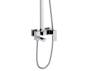Душевая стойка Aquatek Либра AQ2640CR 300х200мм, хром фото 3