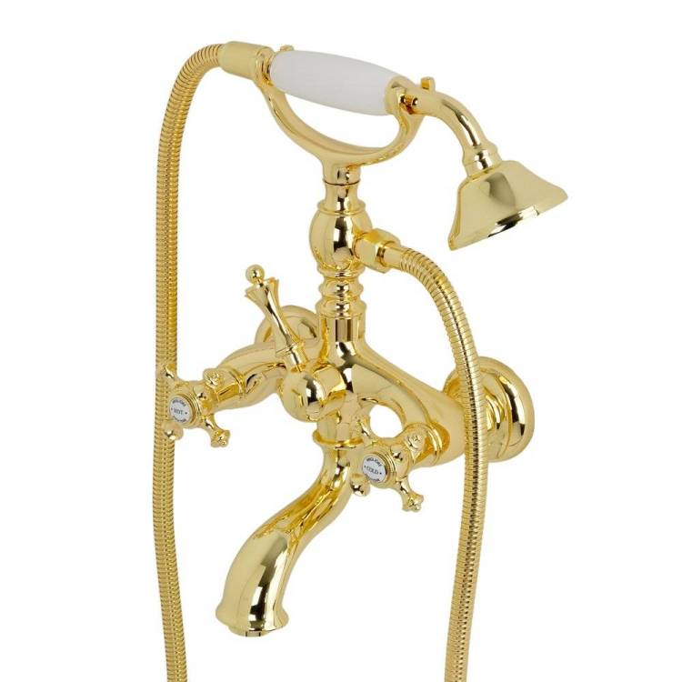 Смеситель для ванны Migliore Prestige 31595 золотой