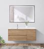 Зеркало BelBagno SPC-KRAFT-1200-800-LED-TCH-WARM-NERO с подсветкой и подогревом, Черный фото 5