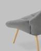Кресло Stool Group Олби Квадро QH-8927K 875-18 grey серый фото 6