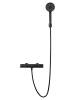 Смеситель для душа Wonzon & Woghand WW-A2006-A-MB с термостатом, черный матовый фото 2