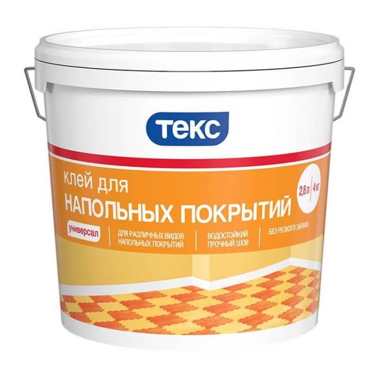 Клей для напольных покрытий Текс 4кг