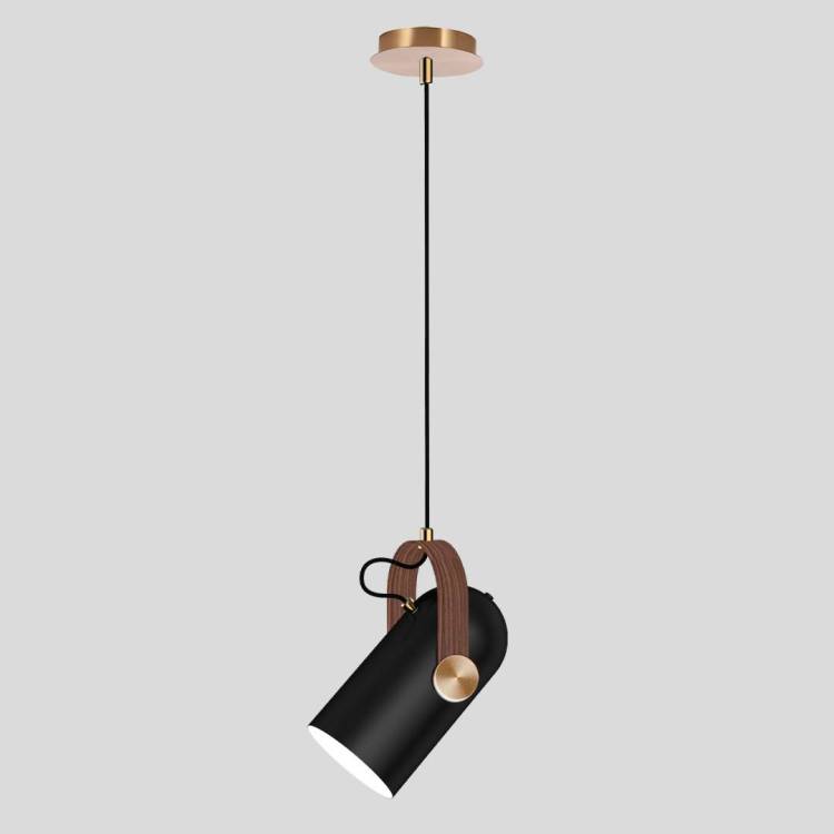 Светильник подвесной Crystal Lux Krus SP1 Black