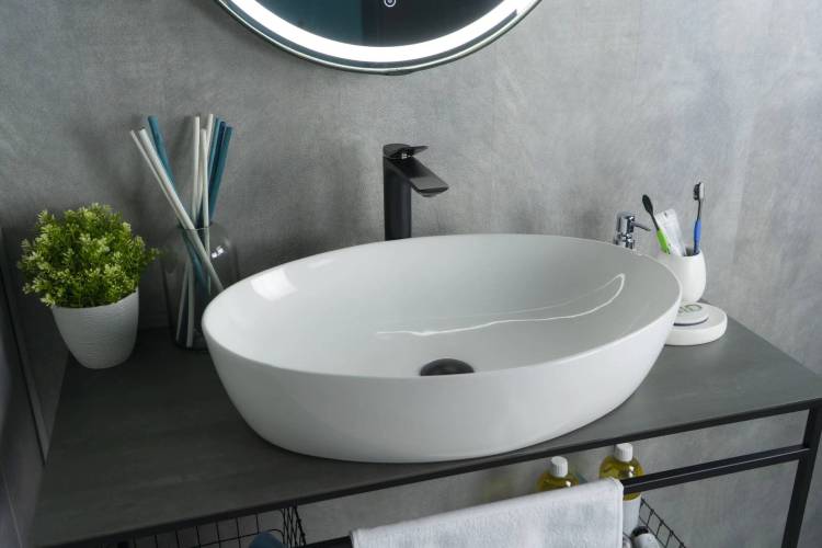 Раковина Gid Lago N9433 51148 белая, 61x41x14.5