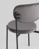 Стул Stool Group Барбара BARBARA grey velvet 40 велюр серый фото 7
