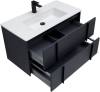 Тумба с раковиной Allen Brau Reality 1.32006.AM антрацит матовый, 91x50 фото 8