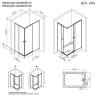 Душевой уголок AM.PM X-Joy W94G-403-120290-MТ1К профиль хром матовый, стекло прозрачное, 120x90 фото 8
