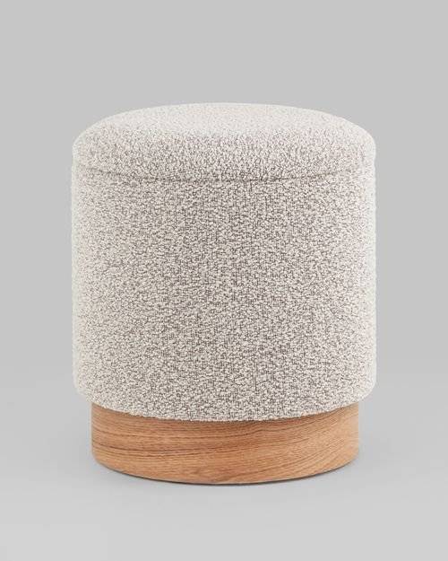 Пуф Stool Group Холли XS 21B810BCB-S BCB-2 букле бежевый