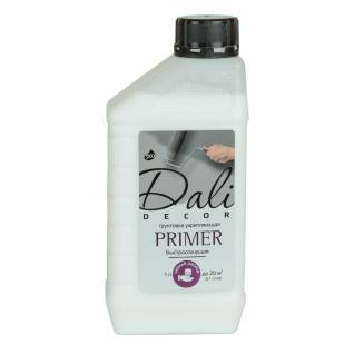 Грунтовка укрепляющая акриловая быстросохнущая Dali-Decor Primer бесцветный 1 л