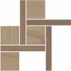 Мозаика Kerama Marazzi Альберони T056/SG644020 3 мозаичный коричневый матовый обрезной 27.5x27.5x0.9 фото 2