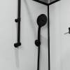 Душевая кабина Niagara Standart ST120/80/15QL/KL/BKT 1200х800х2150, профиль черный матовый, левая, 3 места фото 8
