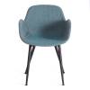 Кресло Tetchair Valentino (mod. PC45-2) 20398 turquoise, grey, чёрный фото 5