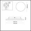 Настенный светодиодный светильник Odeon Light Travertino 6625/15WL фото 2