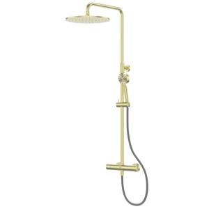 Душевая стойка Abber Wasser Kreis 316 AF8160BG брашированное светлое золото