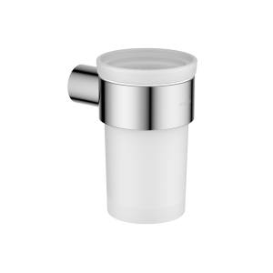 Стакан с держателем Aquatek Лира AQ4427CR хром
