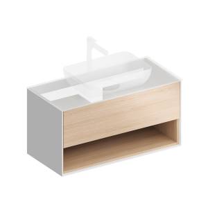 Тумба под раковину Kerama Marazzi Plaza Modern PLB.M.100.1\OAK.V дуб орегон, 100 см