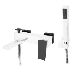 Смеситель для ванны Boheme Q 143-CRB.2 Chromeblack.2