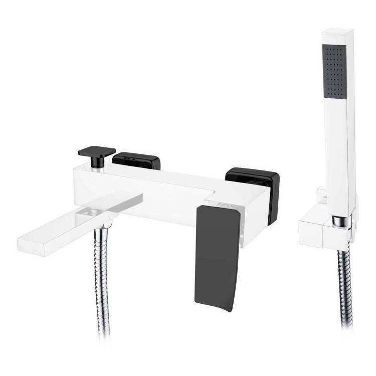 Смеситель для ванны Boheme Q 143-CRB.2 Chromeblack.2