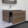 Тумба с раковиной Comforty Томари-70 00-00001279 дуб темно-коричневый фото 4