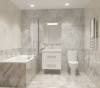 Декор Kerranova Canyon K-900/SR/d01 White D01-CUT SR 60x60x10 фото 12