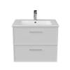 Тумба с раковиной Kerama Marazzi Piano белый, тумба PIA.CL.65\WHT.M + рак. PI.wb.65 фото 3