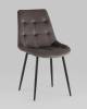 Набор из 4 стульев Stool Group Флекс OS-2499-V seat HLR-24 DUAL X4 антрацитовый велюр фото 2