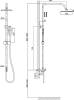 Душевая стойка Rush Bella BL4535-115 фото 2