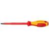 Отвертка KNIPEX VDE Pozidriv PZ2, длина стержня 100 мм, 212 мм, диэлектрическая, 2-компонентная рукоятка