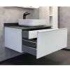 Тумба-умывальник Comforty Милан-90 00-00014426CF белая с графитовой столешницей с раковиной Comforty T-Y9378 фото 2
