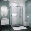 Душевой уголок Grossman Style 120.K33.05.1010.10.00 профиль хром, стекло прозрачное, 100x100x195 фото 5