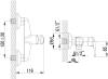 Гигиенический душ Lemark Pramen LM3318B со смесителем фото 2