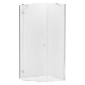 Душевое ограждение NEW TRENDY NEW AZURA R (L) 100x80x195 K-0564 (хром)