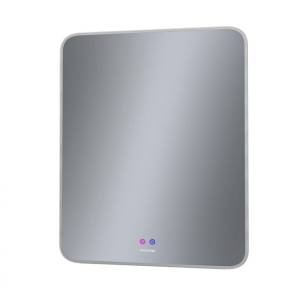 Зеркало Grossman Elegans-норма 177080 белый 70x80 см, LED подсветка, подогрев