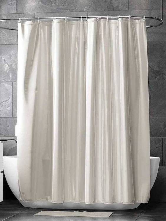 Шторка для ванной Bath Plus Super Big ST-011 280x200 серо-бежевый