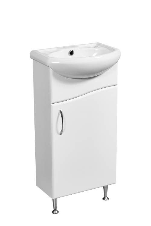 Тумба под раковину Stella Polar Волна 40 SP-00000230 белый