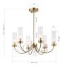 Хрустальная люстра на штанге ST Luce Иллюмиа SL1400.303.06 фото 8