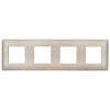 Рамка 4-постовая IEK Skandy SK-M42-K98 песочный фото 4