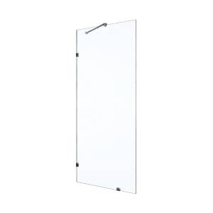 Душевая перегородка MaybahGlass MGD-259-4 79x195, стекло прозрачное 8 мм, профиль хром глянцевый