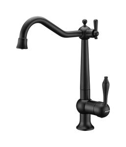 Смеситель для кухни Paulmark Retro Re213226-AN антрацит