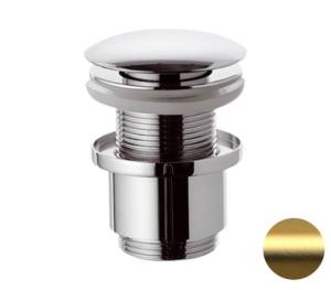 Донный клапан Remer 904CC2114BG золото брашированное