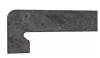 Плинтус Exagres Metalica Zanq. Basalt Izquierda левый 39.5x17.5