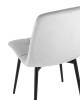 Набор из 4 стульев Stool Group Одди AV 406N-Cs-08 X4 светло-серый фото 7