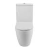 Унитаз-компакт BelBagno Amanda BB051CPR/BB051T/BB089SC безободковый, с сиденьем микролифт, белый фото 6