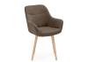 Деревянный стул Notta Флюид 360 642989 коричневый (glory 08) / светлое дерево фото 3